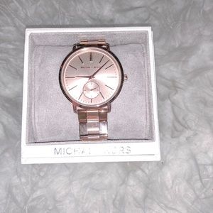 Michael Kors rose gold watch